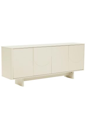 Xora Sideboard, Kaschmir, Holzwerkstoff, 4 F&auml;cher, 180x75x40 cm, Beim&ouml;bel erh&auml;ltlich, stehend, Kleinm&ouml;bel, Kommoden, Sideboards