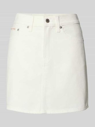 Calvin Klein Jeans Jeansrock im 5-Pocket-Design Modell 90S in Offwhite, Gr&ouml;&szlig;e 25