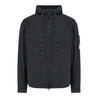Stone Island Giubbotto - Heren - Jassen - Zwart - Maat: S Leer