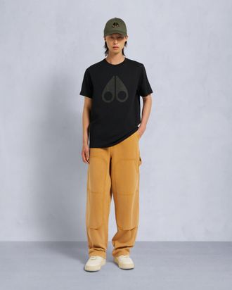 Moose Knuckles Mens Chamblee Leaf Tee