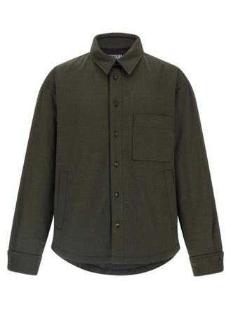 Jacquemus Green Logo Boxy Overshirt