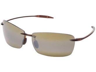 Maui Jim Lighthouse Sport Mens Sunglasses Rootbeer/HCL Bronze, Nylon/Polycarbonate
