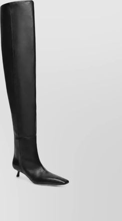 Sportmax leather high boots