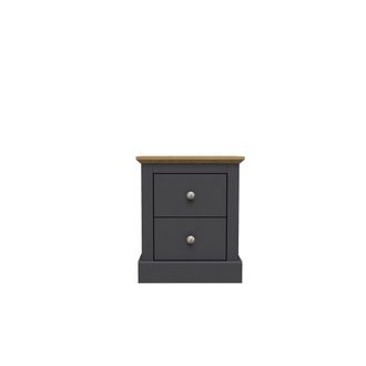 Netfurniture Kent Bedside Cabinet Charcoal