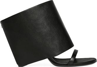 Courrèges Sandali Oblique - Nero