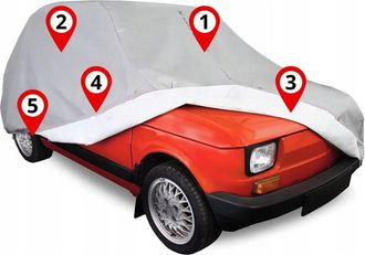 OEM Funda Para Fiat 126p Lona Para Auto Maluch Exclusive Soft