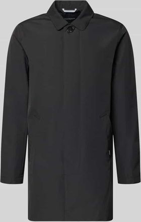 Matinique Kurzmantel mit verdeckter Knopfleiste Modell miles in Black, Gr&ouml;&szlig;e XXXL