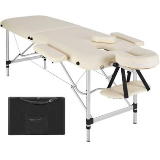 TecTake Massage Table in Beige