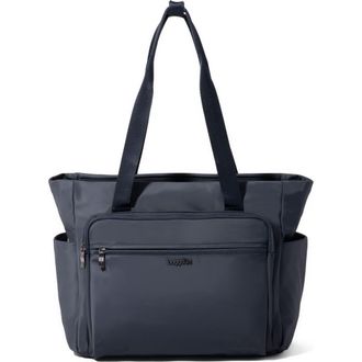 Baggallini Nolita Laptop Tote Bag in French Navy Twill at Nordstrom