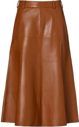 Mart Visser Delilah Leren Rok Cognac