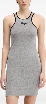 HUGO BOSS Mini-jurk met racerback - Grijs