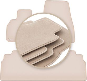 OEM Alfombrillas Premium Beige Para: Renault Espace Iniciale 2015