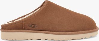 UGG UGG CLASSIC SLIP-ON Mens Slippers Chestnut - Brown Suede - Size UK 11