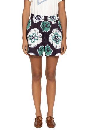 Sea New York Aveline Short In Teal Tie Dye