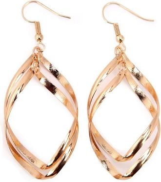 Generic Women Earrings Drop Gold Plated Earrings Reliable Fashion Book