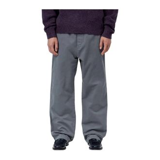 Carhartt Work in Progress Heren, Broeken, Grijs, Maat: S Katoen