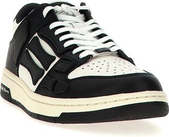 Amiri Mens Bicolor Cowhide Low Top Sneakers