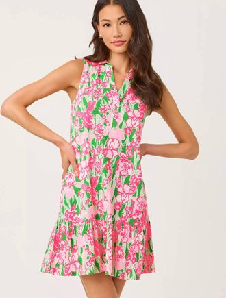 Lilly Pulitzer Riegan Dress In Putting Green Hannah