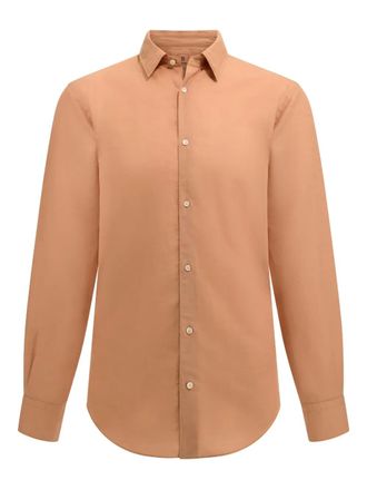 Boggi Milano long-sleeved shirt - Orange