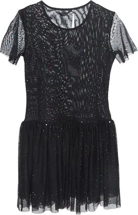 Moschino Abito corto in tulle - Black