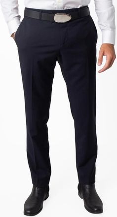 Ferragamo Mens Tailored Slim-Leg Trousers, Brand Size 48 7R (US Size 32)