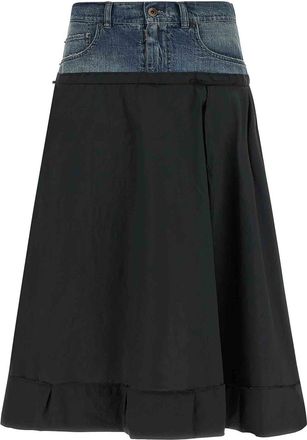 Maison Margiela Denim Insert Skirt