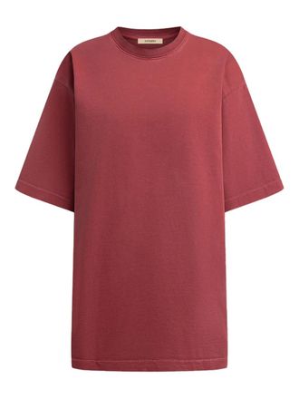 12 Storeez crew-neck T-shirt - women - Cotton - M - Red