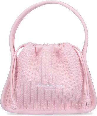 Alexander Wang Small tote bag with rhinestones