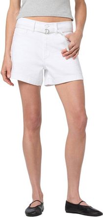 Joe's Joes Jeans White Relaxed Short With Belt Jean