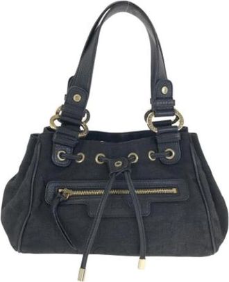 Bulgari Pre-owned Vintage Handbag - Dames - Vintage Handtas - Zwart - ONE Size - Vintage