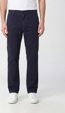 Stone Island Pantaloni slim fit in cotone stretch con passanti per cintura e tasche America