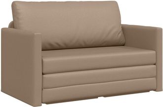 vidaXL Vidaxl - Sofa Bed Cappuccino 124 x 71 x 78 cm Artificial Leather