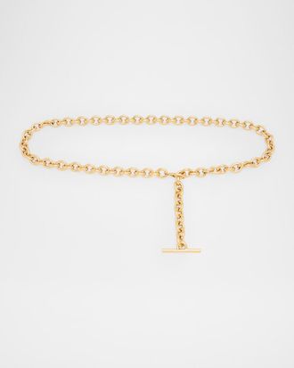 Alexander McQueen T-Bar Chain Belt