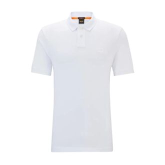 HUGO BOSS Tops, Heren, Wit, XL, Katoen, Polo Passenger