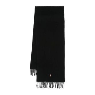 Polo Ralph Lauren Accessoires, Heren, Zwart, ONE Size, Polo Ralph Lauren Sjaals