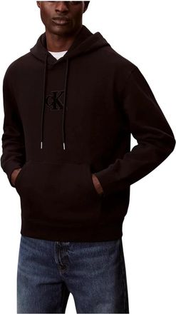 Calvin Klein Jeans 350Gsm Fleece Gift G Hoodie - Heren - Hoodies - Zwart - XL - Katoen - Hoodies & sweatvesten