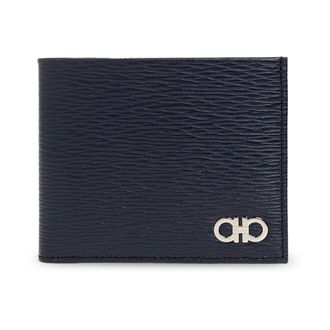 Ferragamo Wallets & Cardholders, male, Blue, Size: ONE SIZE Revival Ganc Wallet
