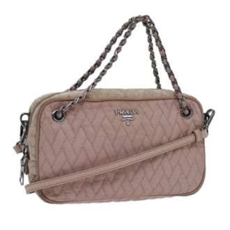Prada Pre-owned Nylon prada-bags - Dames - Pre-owned - Roze - Maat: ONE Size Nylon