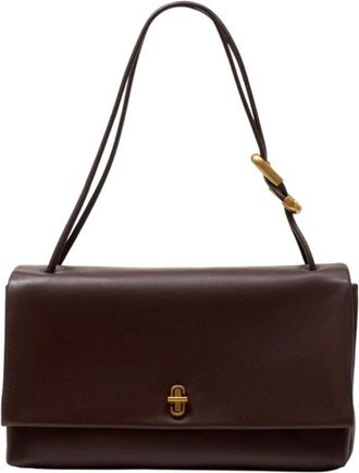 Marc Jacobs Shoulder Bags, female, Brown, Size: ONE SIZE The Large Dual Bag