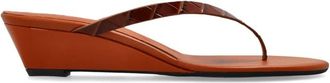 CHRISTOPHER ESBER Schoenen, Dames, Bruin, 39 EU, Leer, Scala Wedge Mule