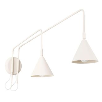 Sollux Lighting Aplique beige acero alt. 30 cm