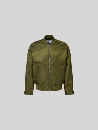 Filippa K Bomberjacke mit Stehkragen in Khaki, Gr&ouml;&szlig;e 48