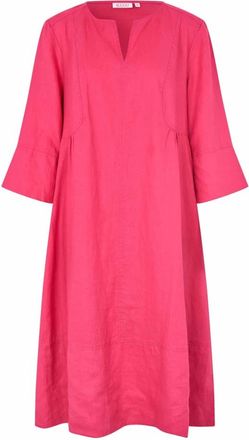 Masai Manasya Linkjole - Dames - Casual kleedjes - Roze - L - Leer - Kleedjes