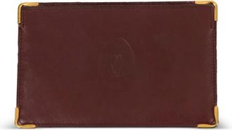 Cartier Portacarte in pelle anni 90 - Rosso