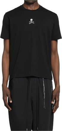 MASTERMIND WORLD Rhinestone T-Shirt - Heren - T-shirts - Zwart - L - Katoen - Tops