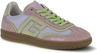 Balmain Womens Multicolor Calf Leather Bos Taurus Athletic Sneakers