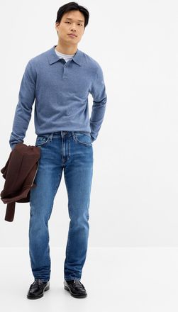 Mavi Mens Faded blue Jake jean Slim fit