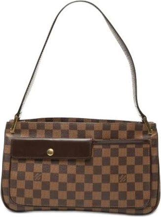 Louis Vuitton Pre-owned Aubagne Borsa a Spalla - - Pre-owned - Donna - Marrone - ONE SIZE