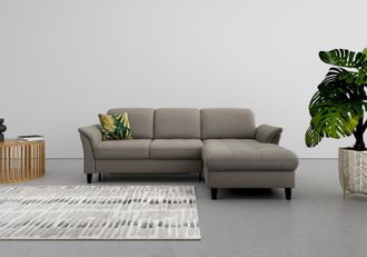 Sit&more Ecksofa &raquo;Maggiore L-Form&laquo; wahlweise mit Kopfteilverstellung, Bettfunktion und Bettkasten
