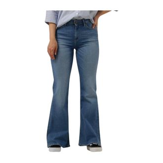 Lee Jeans, Dames, Blauw, W28, Flare Jeans in Lichtblauw